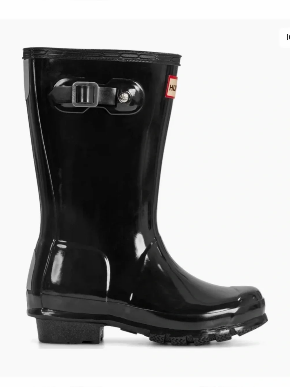 Hunter big kids original gloss rain boot